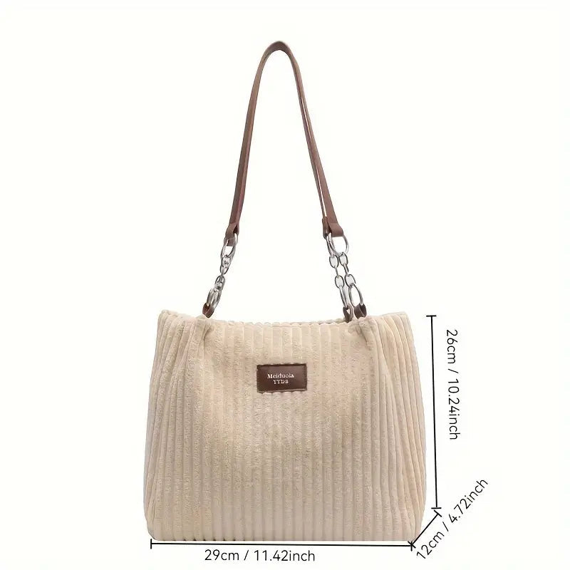 Samantha™ | Corduroy Shopper