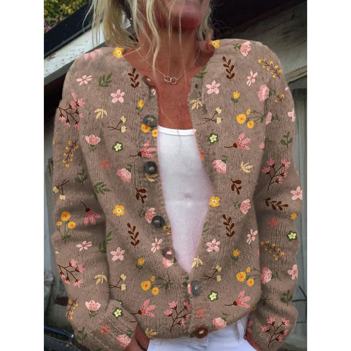 Talia™ | Vest Met Bloemenprint