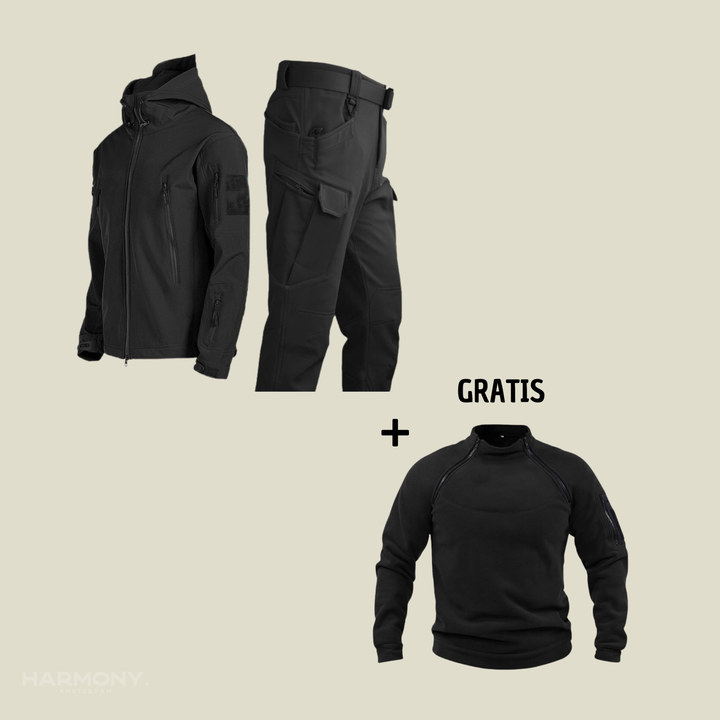 Nick™ | Militair waterdicht pak + gratis Trekker fleece