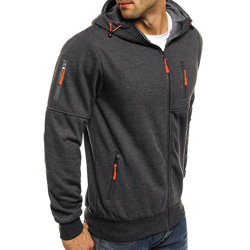 Patrick™ | Ontspannen Zip-Up Hoodie