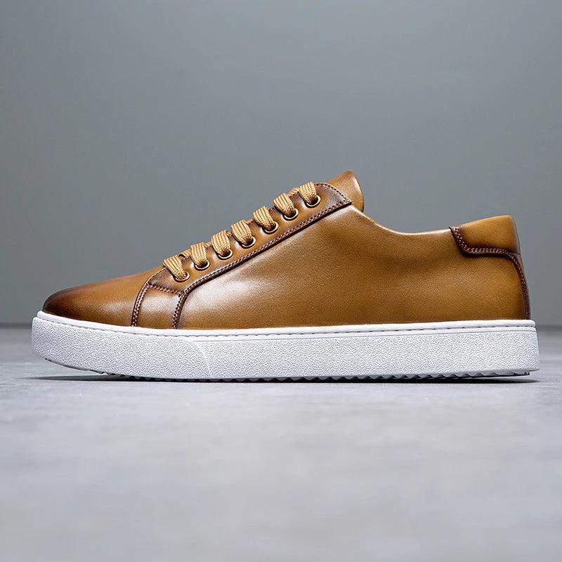 Franco™ | Leren Herensneaker