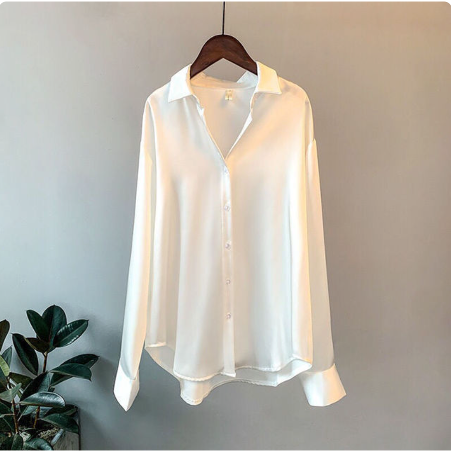 Camicia™ | Dames satijnen blouse