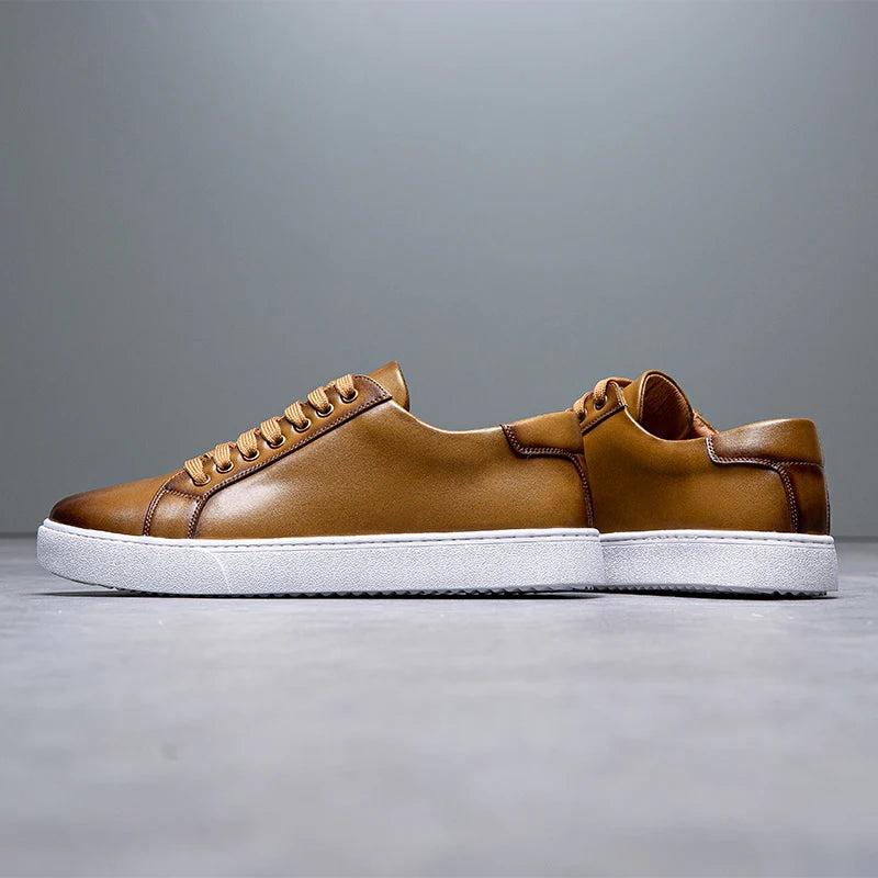 Franco™ | Leren Herensneaker